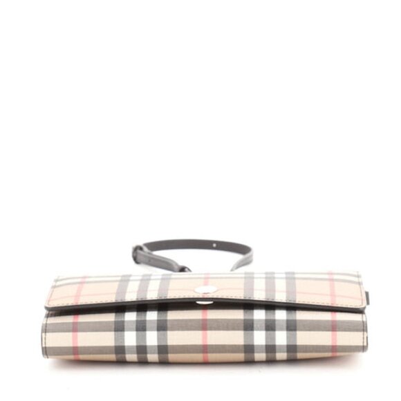 NWT BURBERRY HOUSE CHECK HANNAH CROSSBODY BAG CLUTCH - Picture 9 of 10